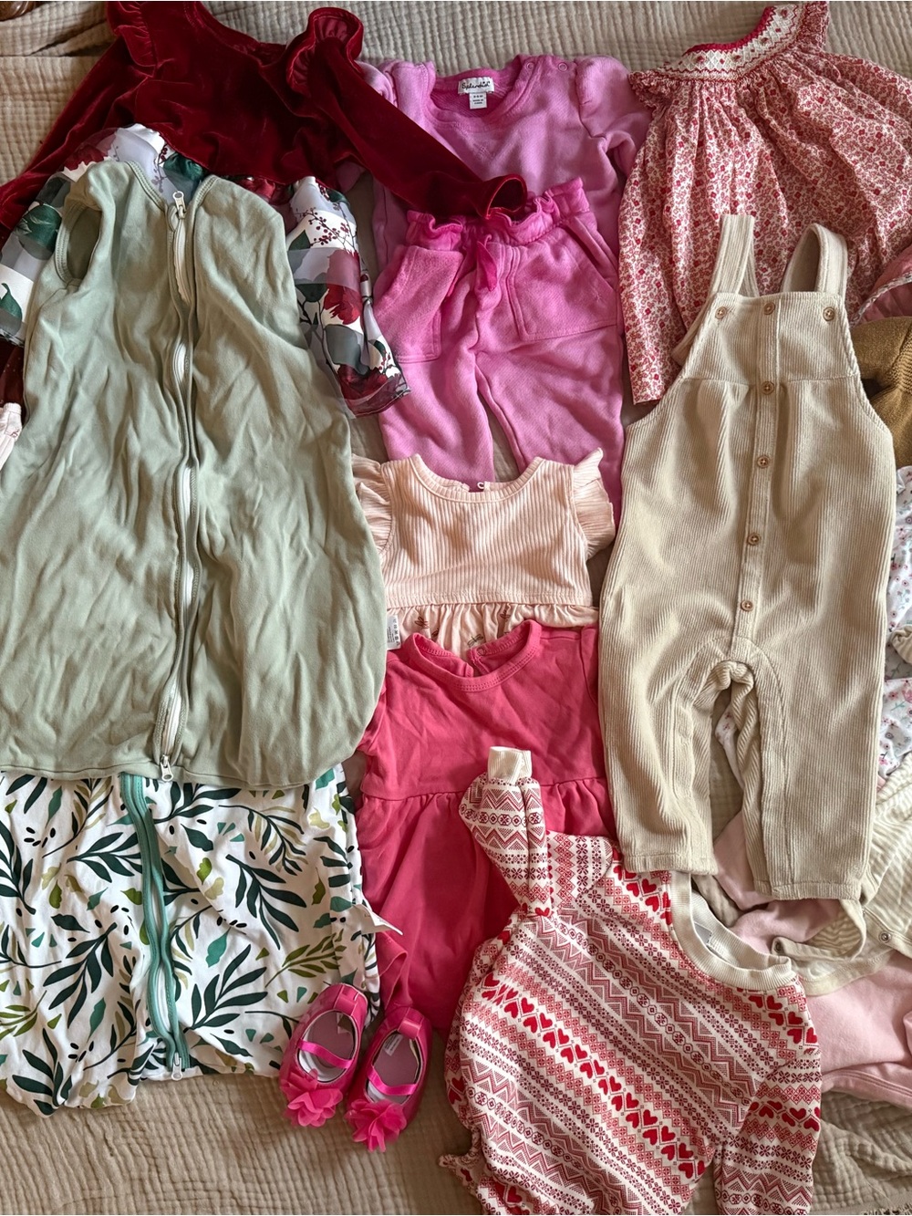 3-6 month Baby Girl Clothing Lot Bundle